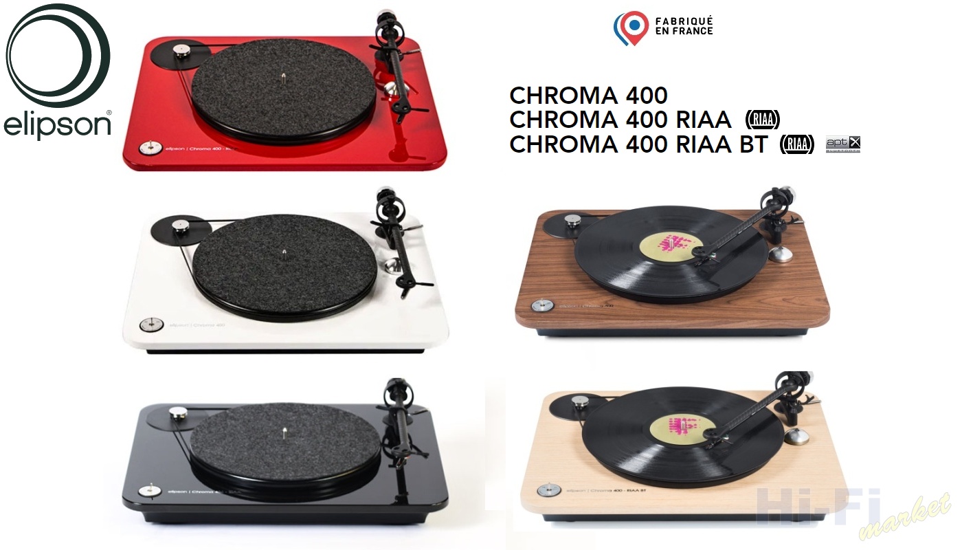 ELIPSON Chroma 400 RIAA BT červená