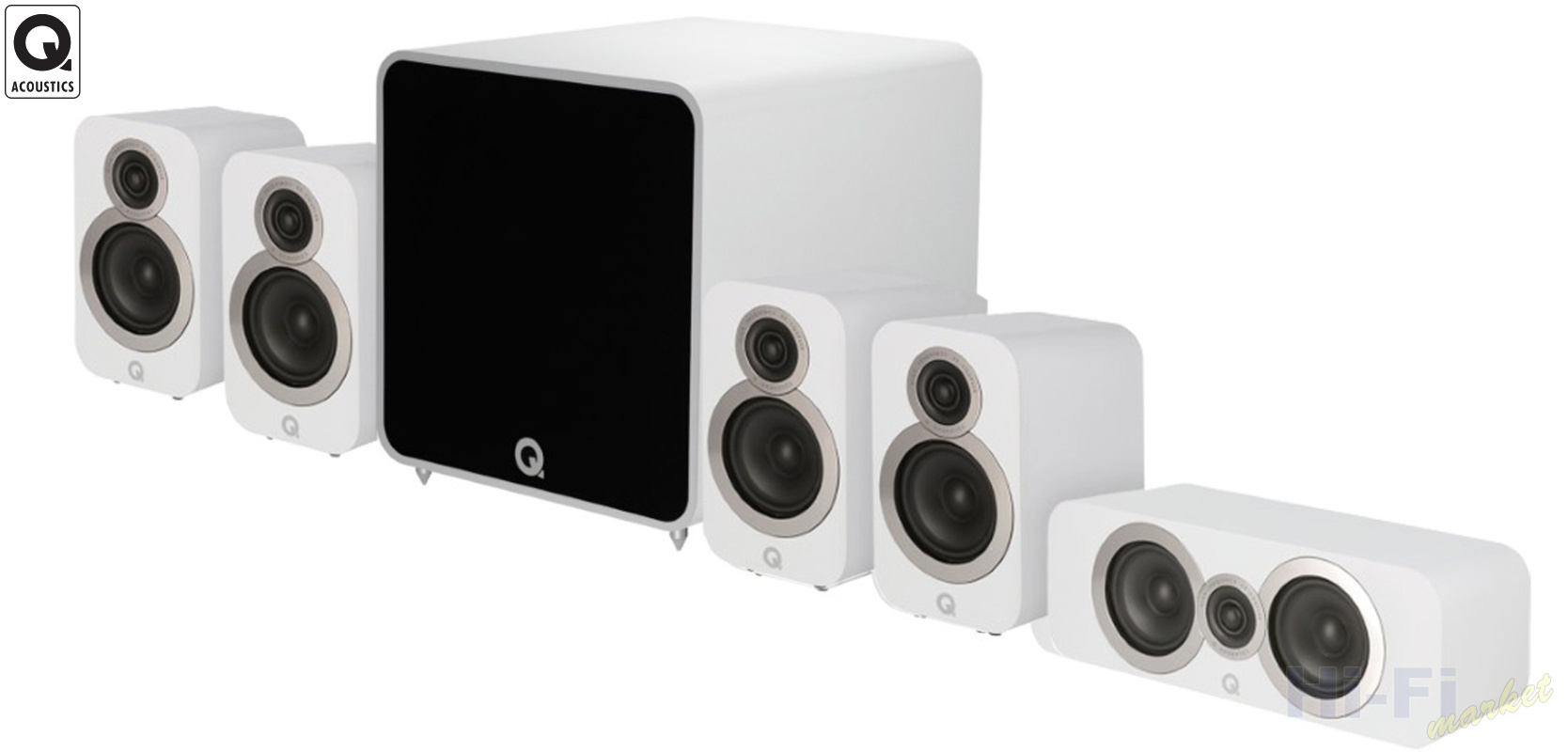 Q ACOUSTICS 3020i set 5.1 Plus