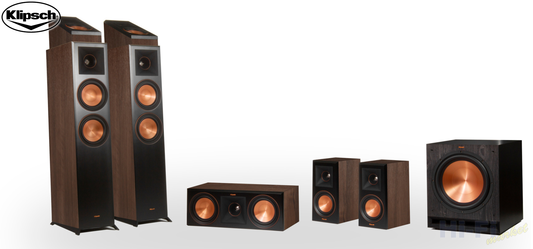 KLIPSCH Reference Premiere RP-6000F set 5.1.2 Dolby Atmos