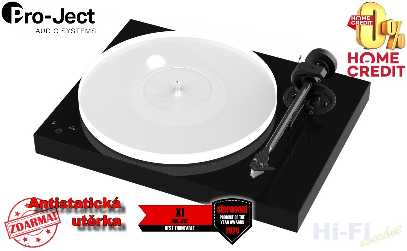 Pro-Ject X1 Pick it S2 MM ořech