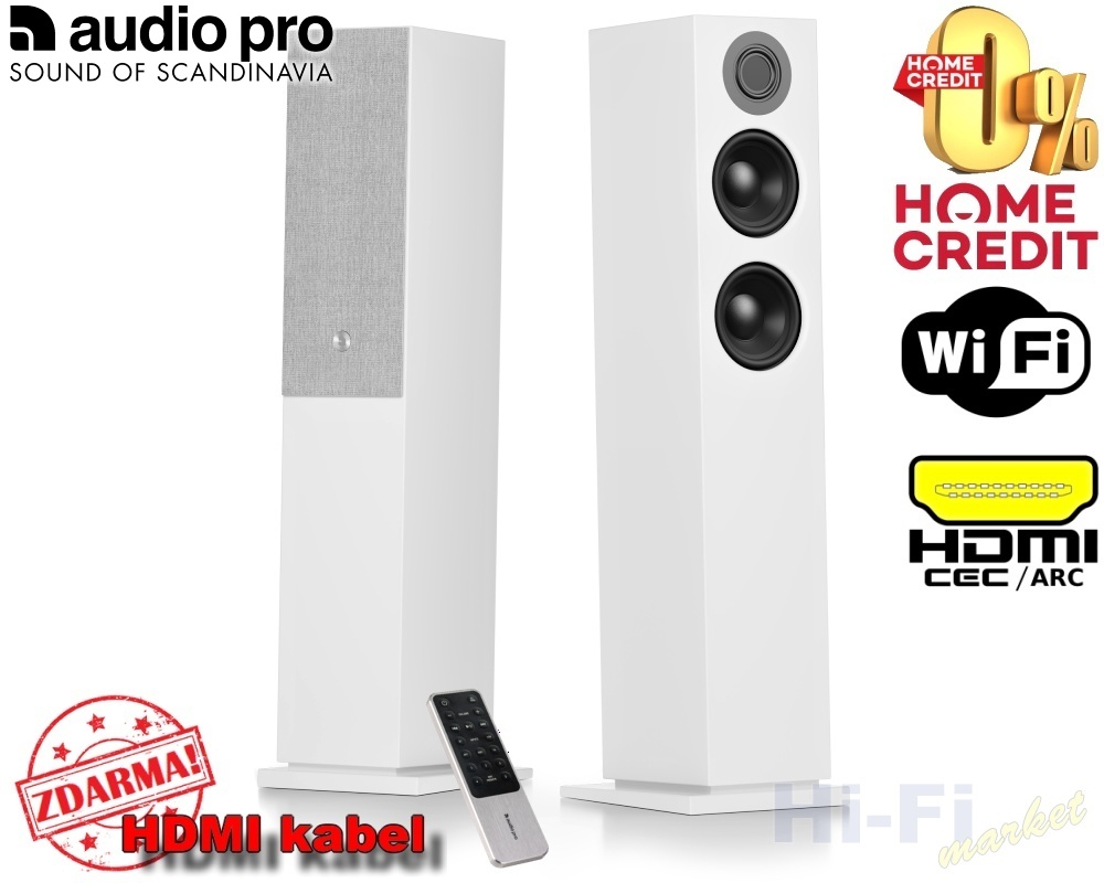 AUDIO PRO A48 černá