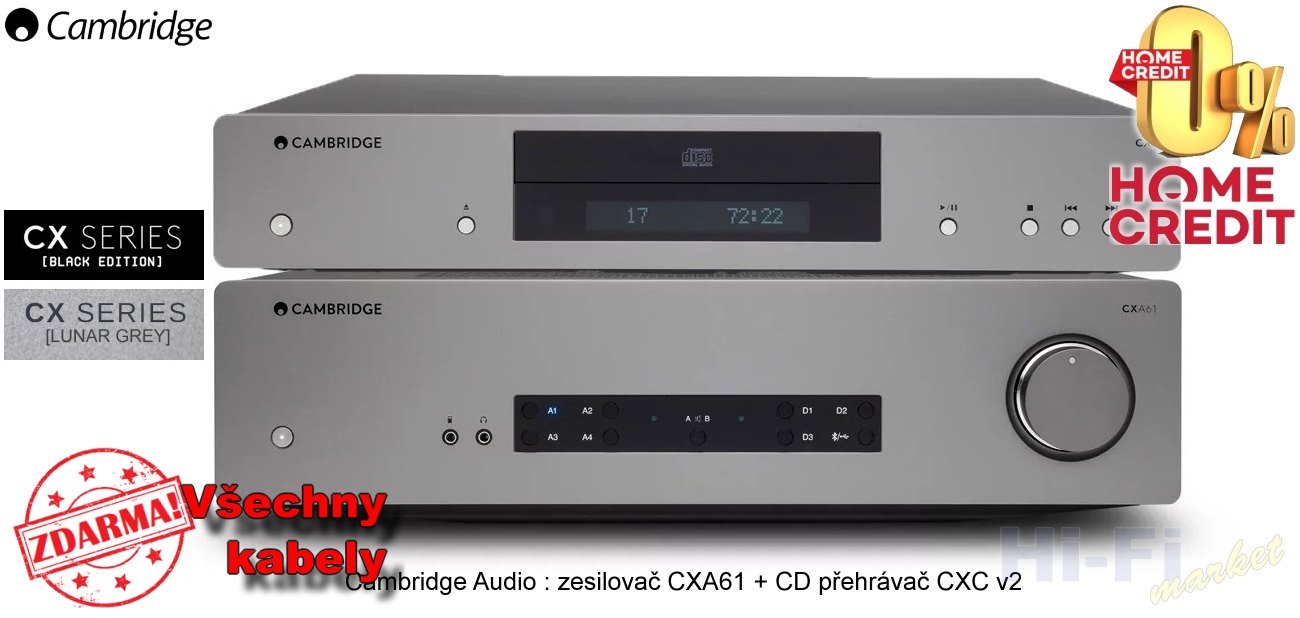 CAMBRIDGE AUDIO CX 61 set