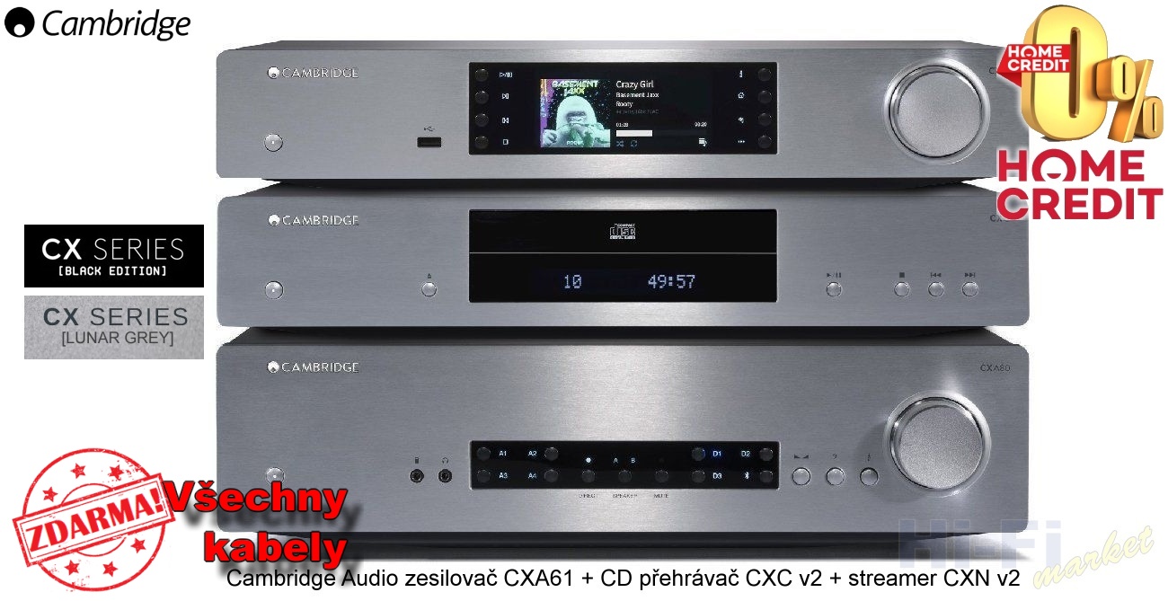 CAMBRIDGE AUDIO CX 61 set stream