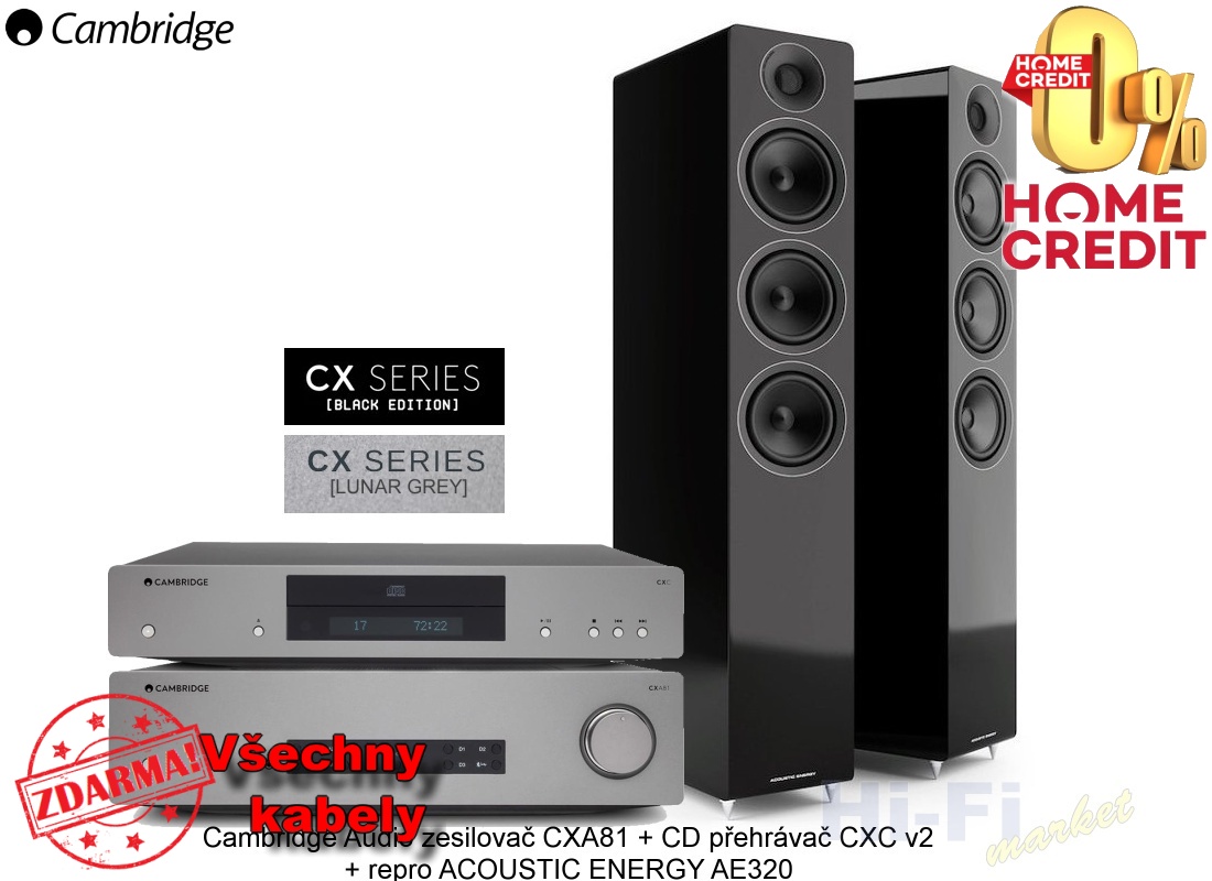 CAMBRIDGE AUDIO CX 81 set SP