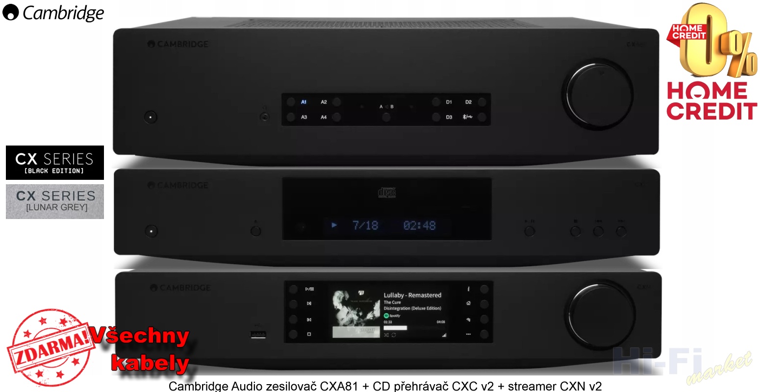 CAMBRIDGE AUDIO CX 81 set stream