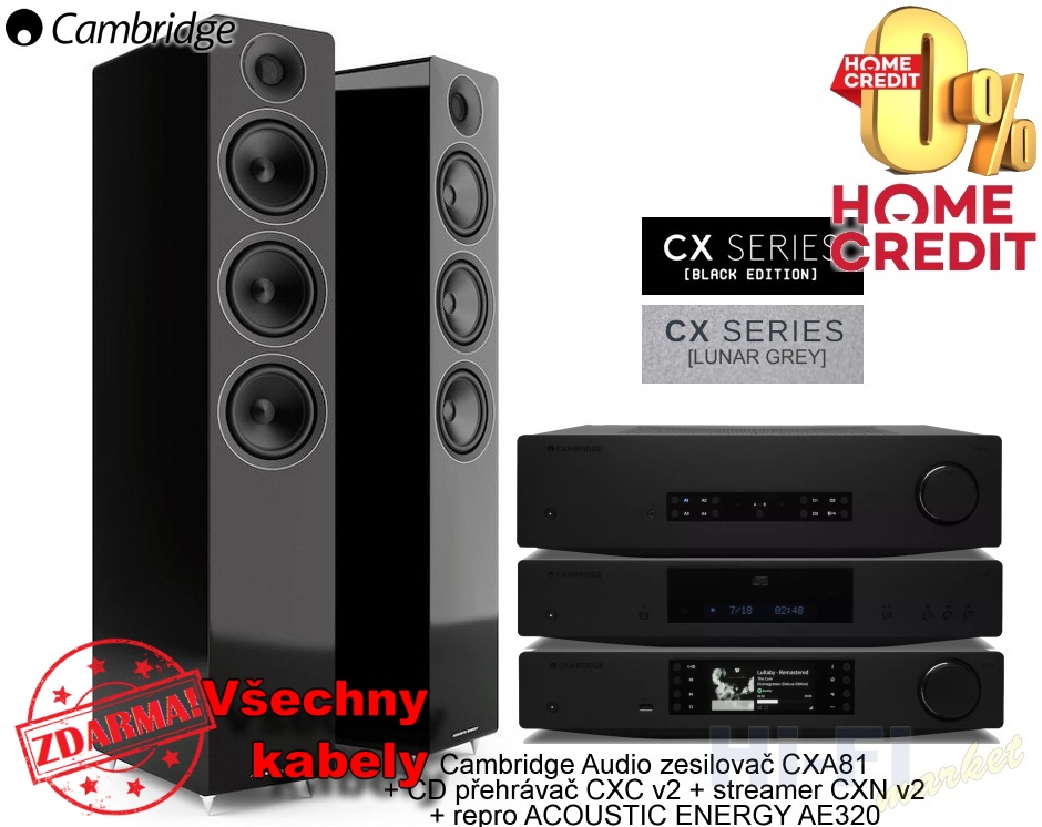 CAMBRIDGE AUDIO CX 81 set stream SP