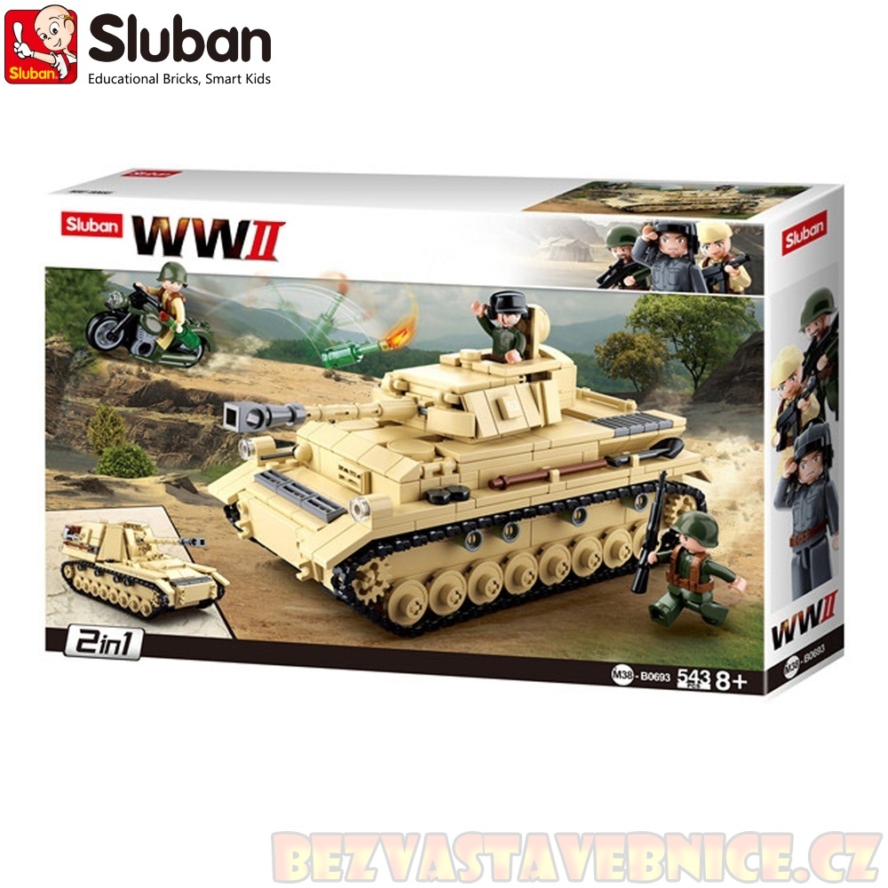 SLUBAN WW2 - Velký německý tank 2v1
