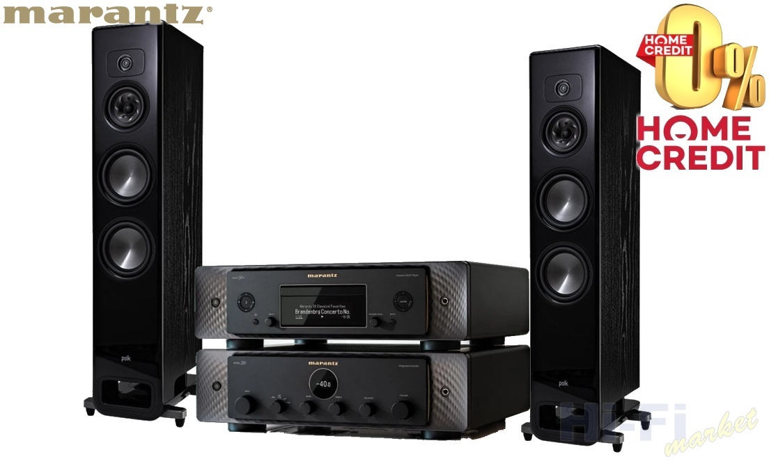 MARANTZ Model 30 Stereo set SP silver-gold