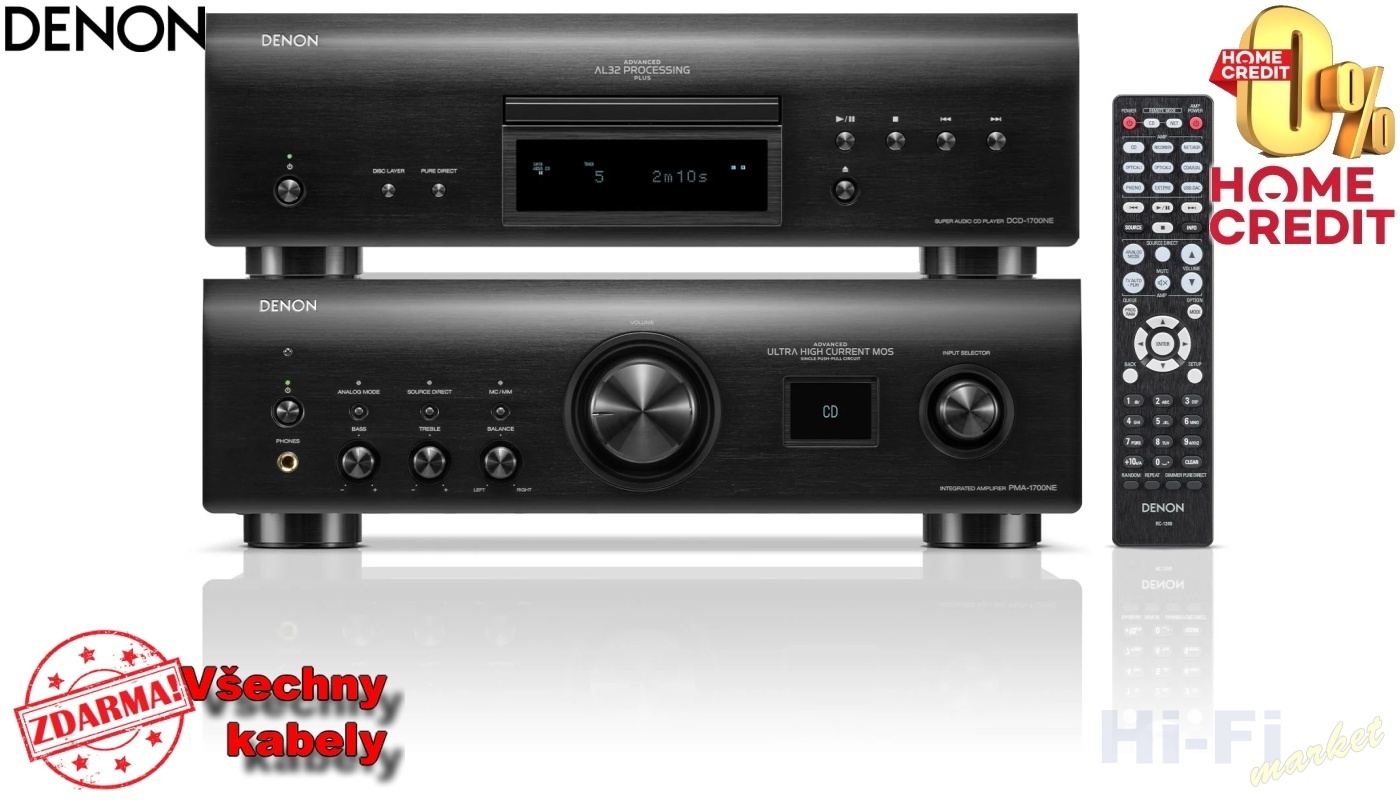 DENON PMA-1700NE Stereo premium silver