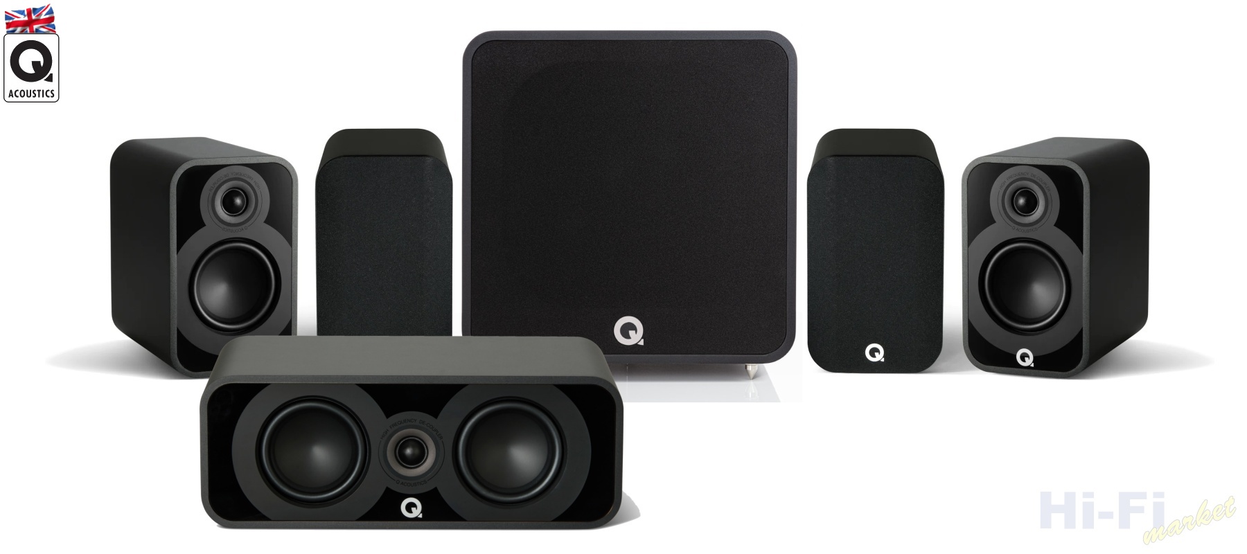 Q ACOUSTICS 5010 set 5.1 bílá