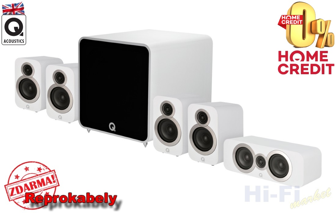 Q ACOUSTICS 5020 set 5.1 černá