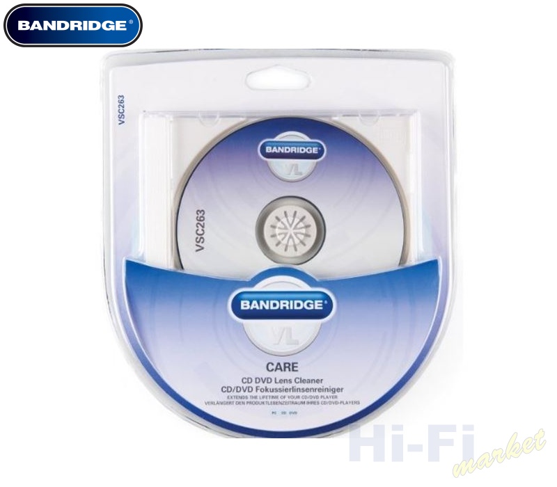 BANDRIDGE čistící CD/DVD VSC263