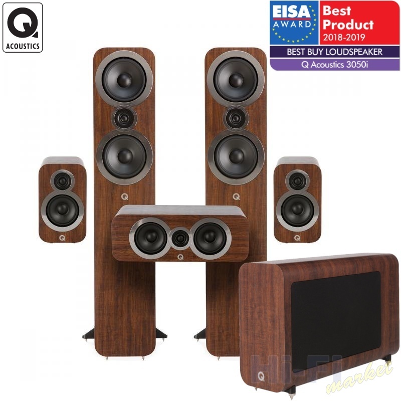 Q ACOUSTICS 3050i set 5.1 ořech