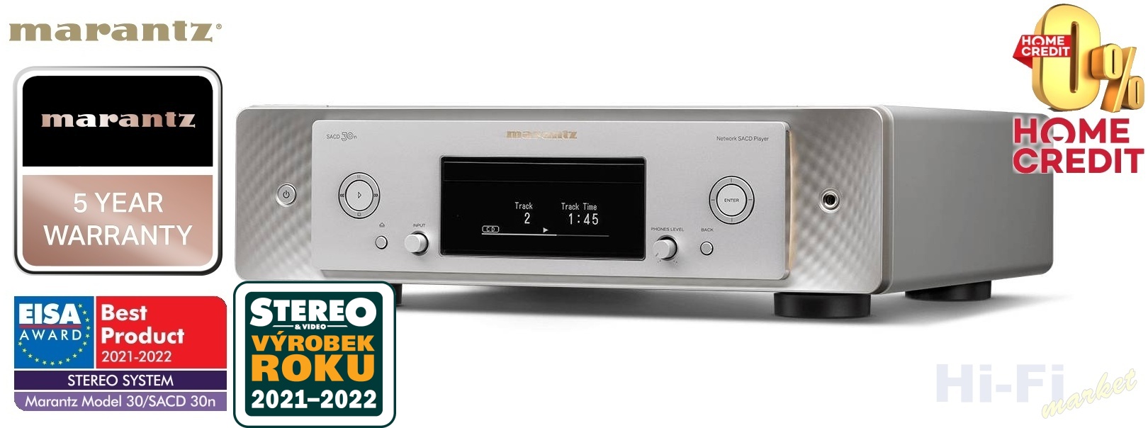 MARANTZ SACD 30n silver-gold