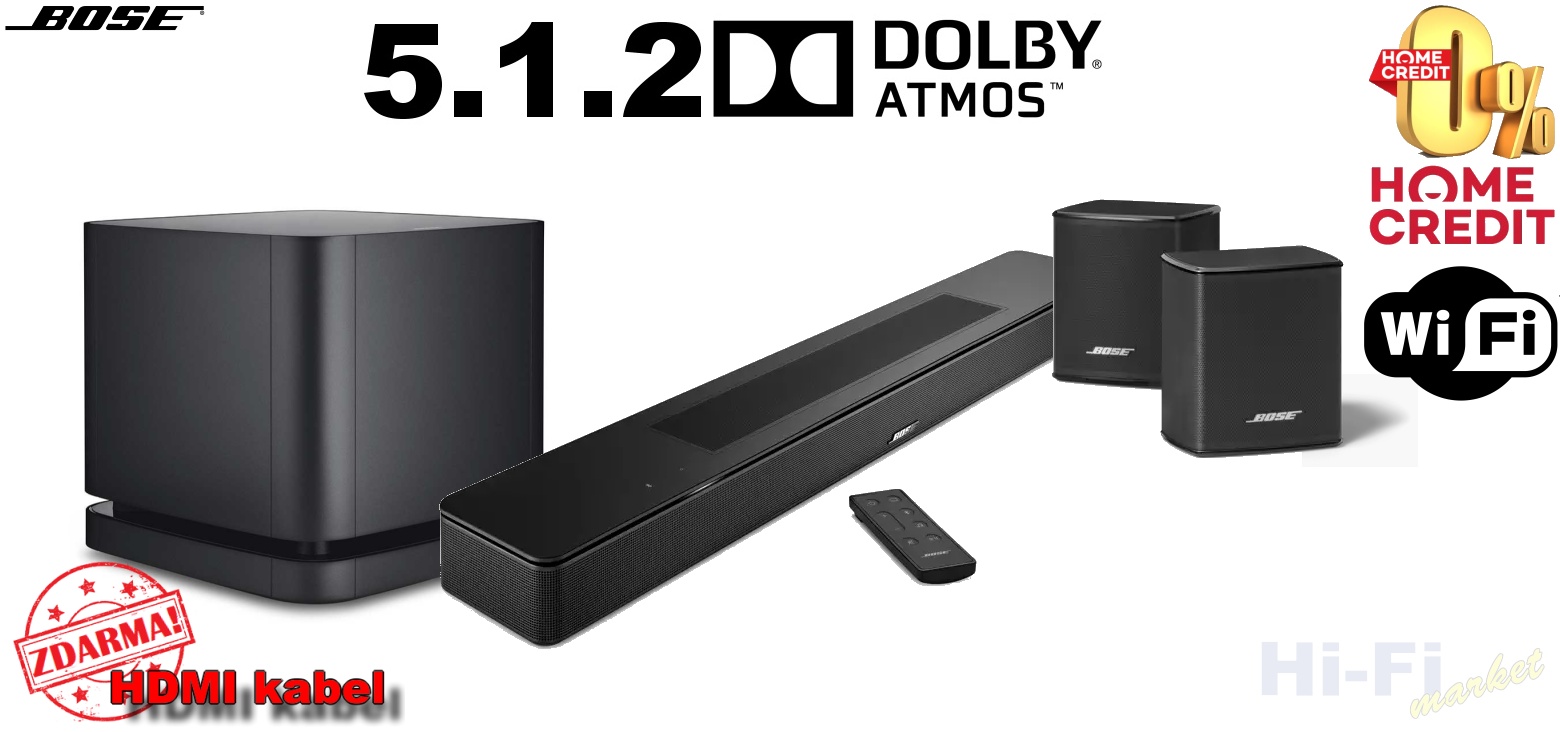 BOSE Smart Soundbar 600 5.1.2