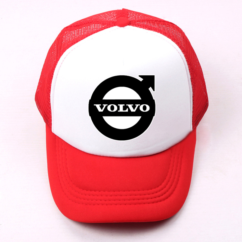 Kšiltovka Volvo červená