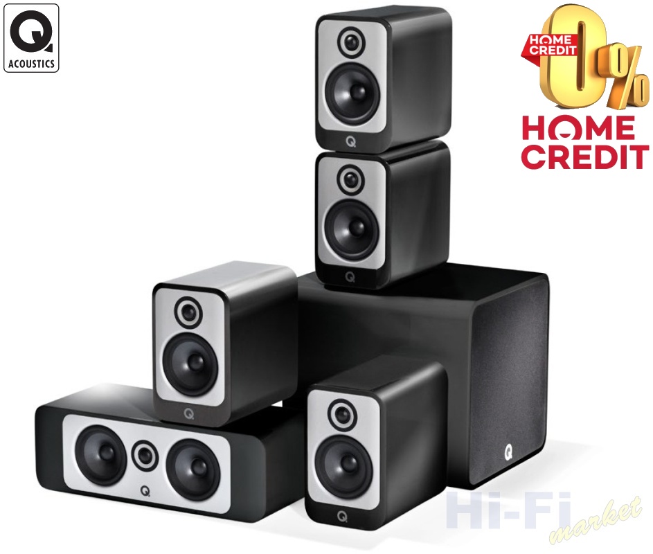 Q ACOUSTICS Concept 30 set 5.1 černá