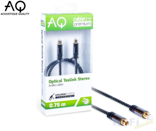 ACOUSTIQUE QUALITY Premium Toslink075 (0,75m)