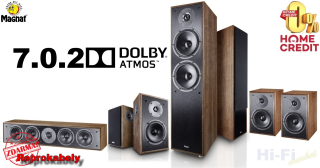 MAGNAT Monitor S80 set 7.0.2 Dolby Atmos ořech