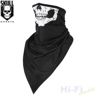 Kukla Ghost Skull Half Face No.01