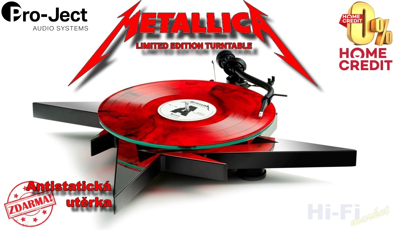 Pro-Ject Metallica Pick it S2C Limitovaná Edice