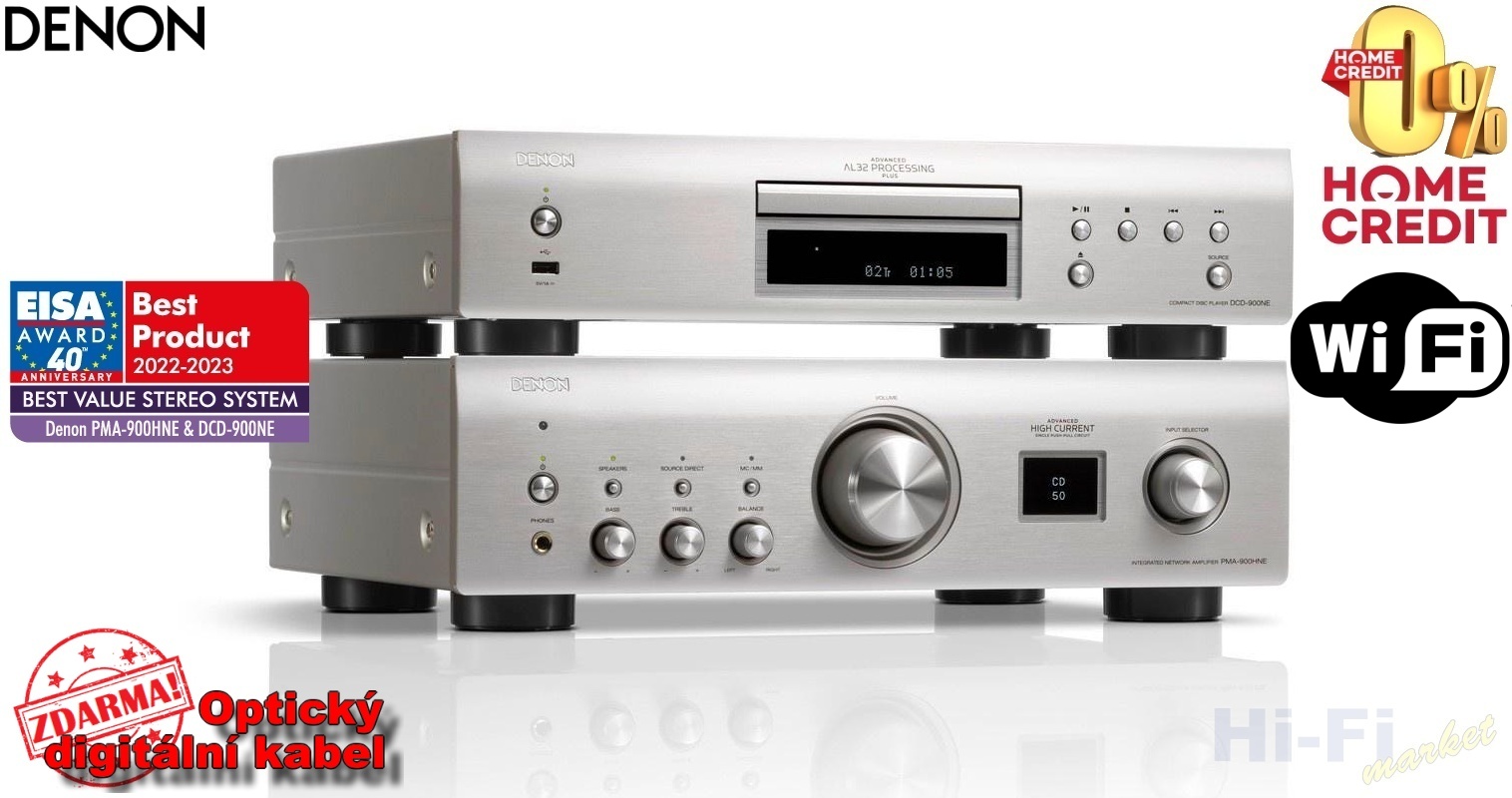 DENON PMA-900NE Stereo premium silver