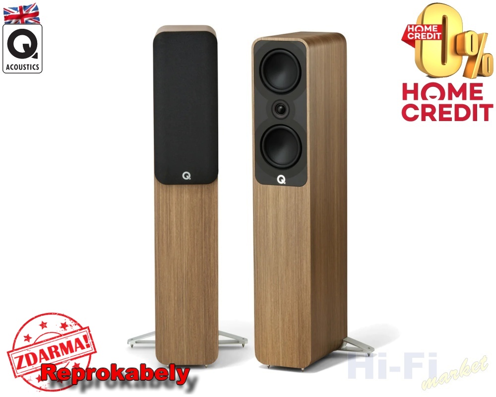 Q ACOUSTICS 5040 světlý dub ( + reprokabely ZDARMA)