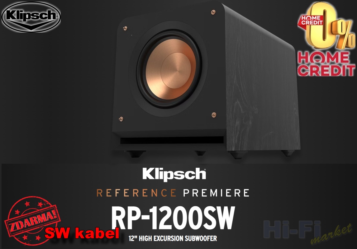KLIPSCH RP-1200SW ( + SW kabel ZDARMA)