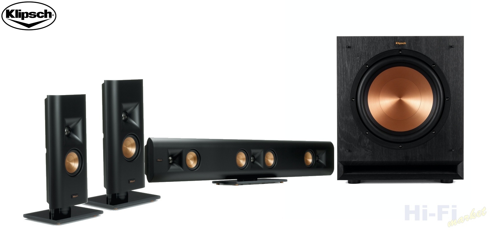 KLIPSCH Reference Premiere On-Wall RP-440D SB 5.1
