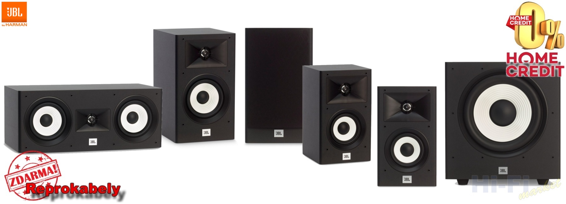 JBL Stage A130 set 5.1