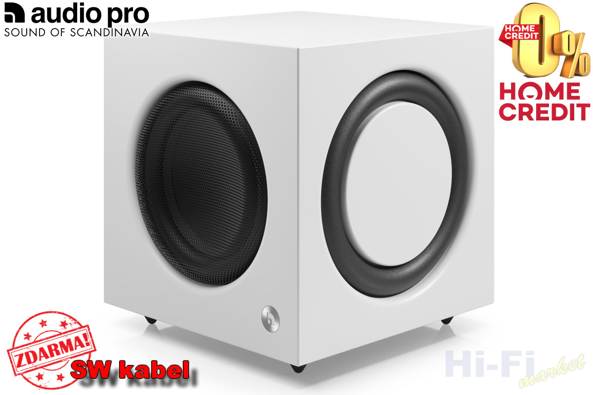 AUDIO PRO SW-10 bílá