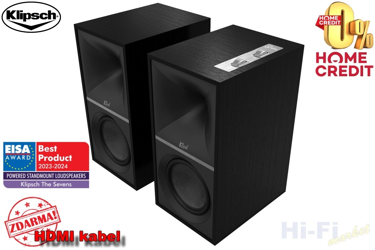 KLIPSCH Heritage The Sevens ebenově černá