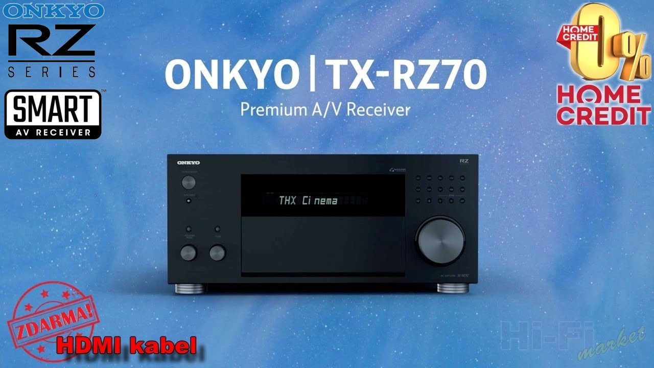 ONKYO TX-RZ70 ( + HDMI kabel ZDARMA)